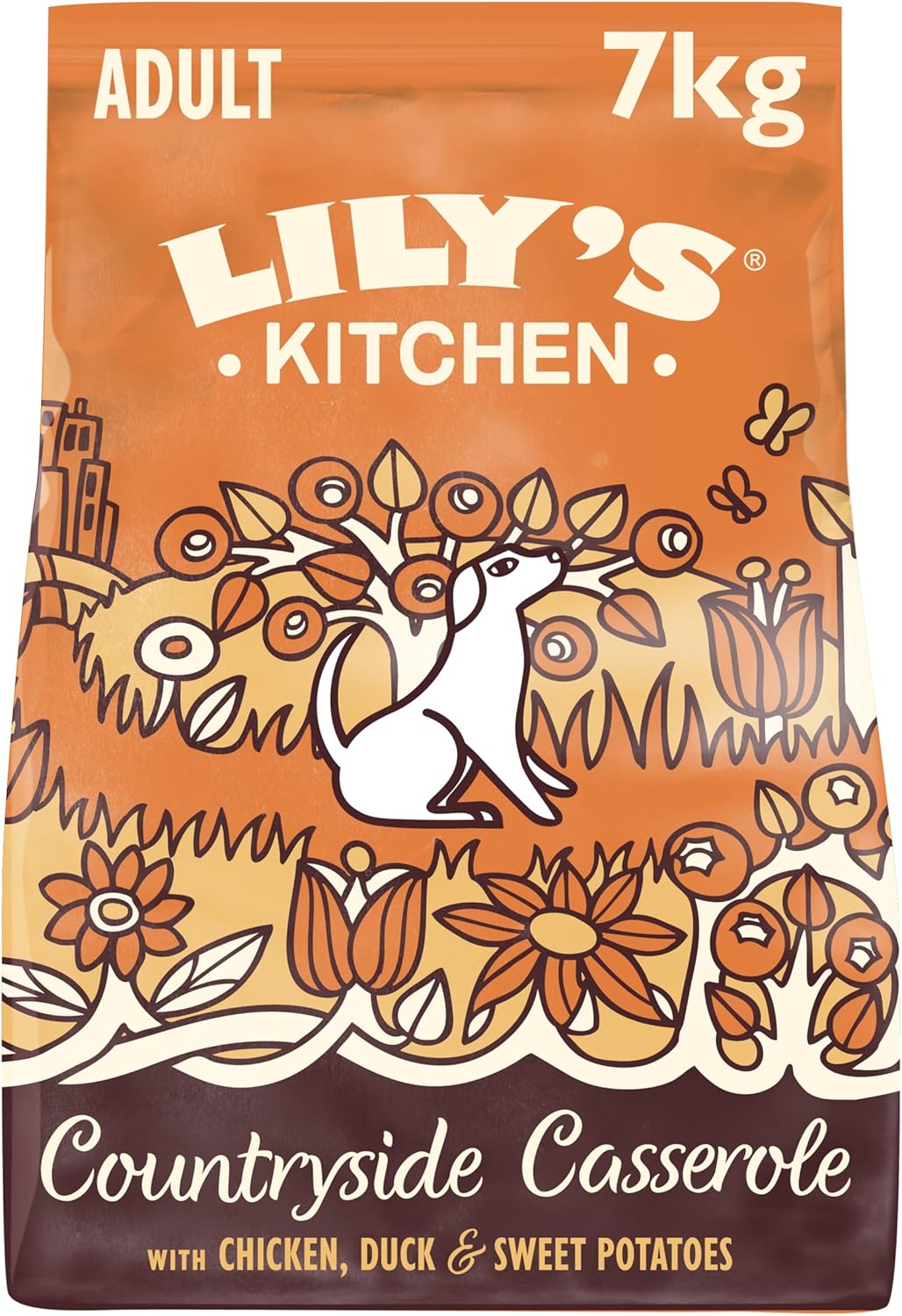 Lily's Kitchen Chicken and Duck Adult Dog Food 7kg bag