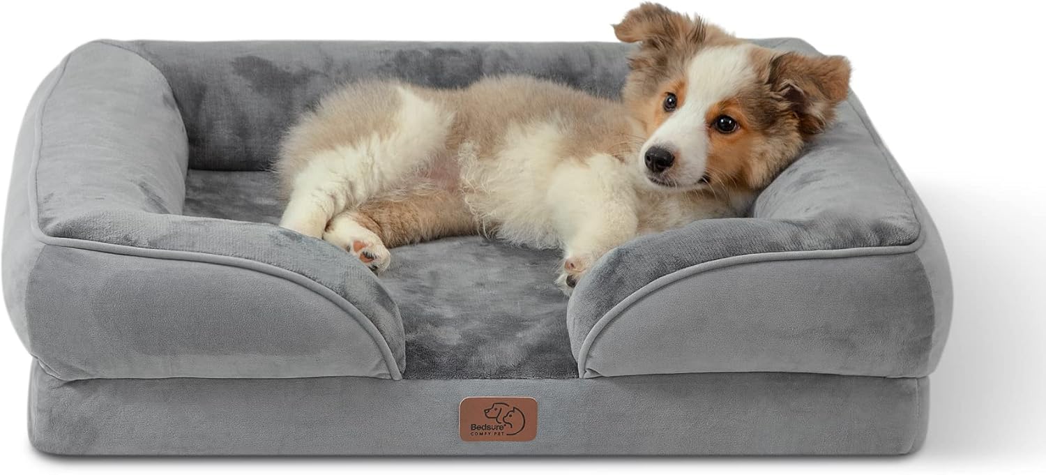 Bedsure orthopaedic sofa dog bed medium